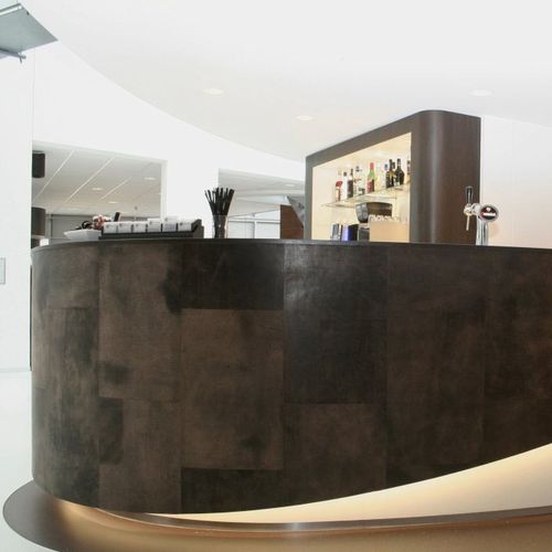 Dekorplatte für Innenausbau - LEATHER - Freund GmbH - Leder