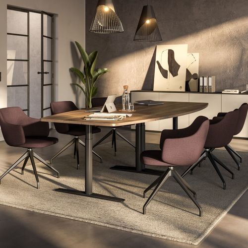 Schreibtisch für Open Space - MONTEVO - ASSMANN BÜROMÖBEL GMBH & CO. KG - bodenstehend / für 2 Personen / modern