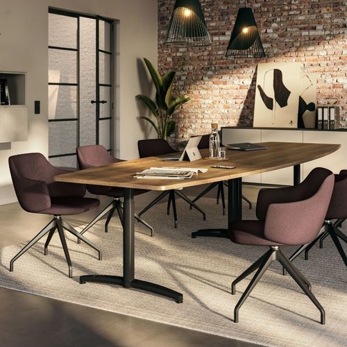 Moderner Stuhl - TRIEST - ASSMANN BÜROMÖBEL GMBH & CO. KG - für den Innenraum / Kunststoff / Gestell aus Metall