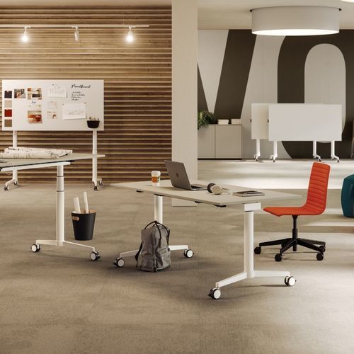 Moderner Tisch - PONTIS HYPA - ASSMANN BÜROMÖBEL GMBH & CO. KG - Holz / Gestell aus Metall / rechteckig