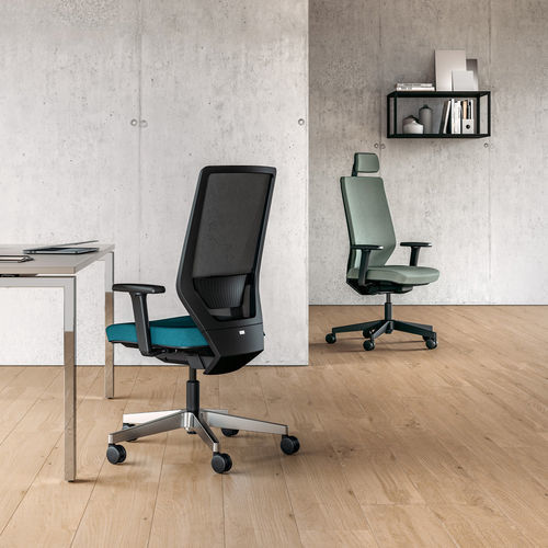 Moderner Bürostuhl - STREAMO AUTOLIFT - ASSMANN BÜROMÖBEL GMBH & CO. KG - für den Innenraum / Stoff / Kunstleder