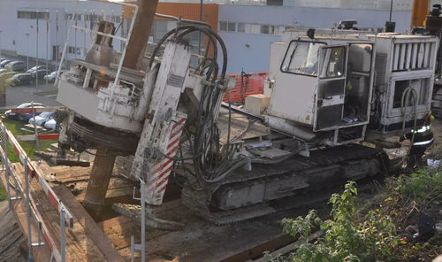 Schraubpfahl - SCREWED TUBE WITH GROUT INJECTION - FRANKI FOUNDATIONS BELGIUM - Beton / Stahl / Fundament
