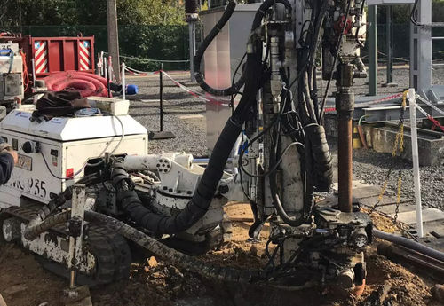 Bohr-Mikropfahl - MICROPILE - FRANKI FOUNDATIONS BELGIUM - Stahl / Zement / Stahlbeton