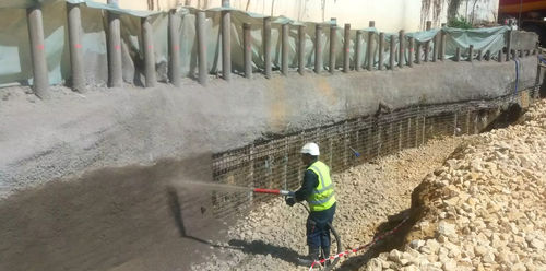 Metallspundwand - PARISIAN - FRANKI FOUNDATIONS BELGIUM - verstärkend