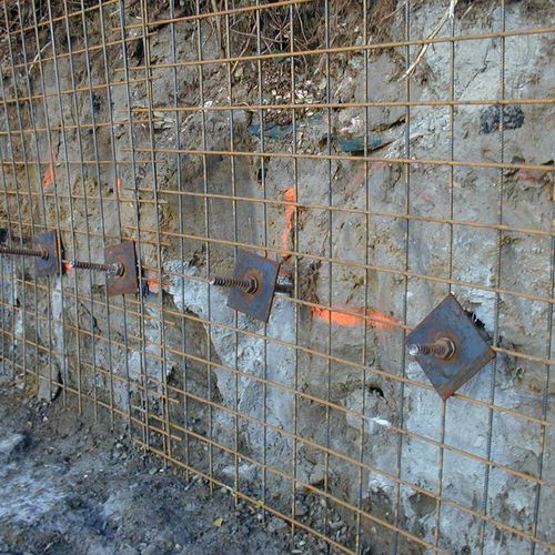 Metallspundwand - NAILED - FRANKI FOUNDATIONS BELGIUM - verstärkend / Schutz