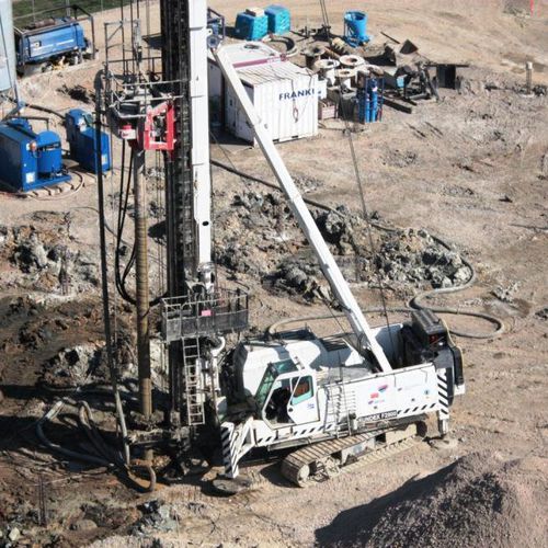 Schraubpfahl - OMEGA - FRANKI FOUNDATIONS BELGIUM - Beton / Mineralwerkstoff / Fundament