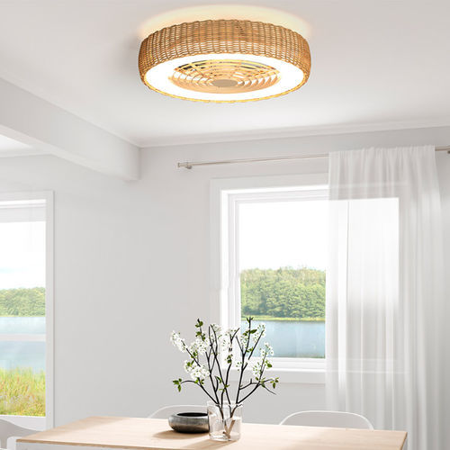 Deckenventilator für den Innenraum - KILIMANJARO  - Mantra - Holz / Metall / mit integrierter LED