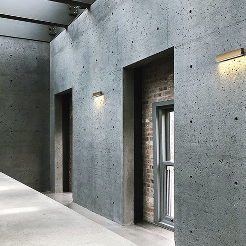 Moderne Wandleuchte - HANOK  - Mantra - für den Innenraum / Aluminium / linear