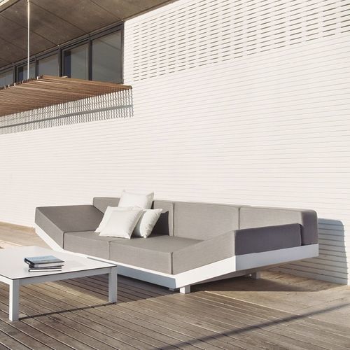 Modulsofa - ALAT ALU - calma - modern / für den Innenbereich / für Wohnzimmer
