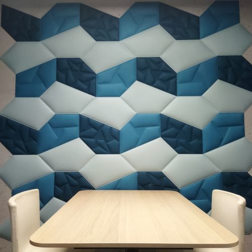 Wandmontierte Akustikplatte - GEN_VMT PENRAY 02 Tiles - Vicoustic - Innovative Acoustic Solutions - PET / glatt / Stoffoptik