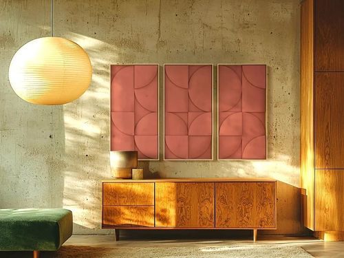 Akustik-Wandpaneel - VicShape 3D - Vicoustic - Innovative Acoustic Solutions - Natureiche / Wolle / PET