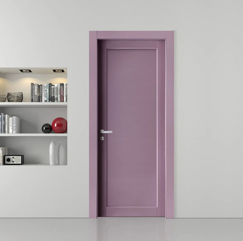 Tür für Innenbereich - Baltimora New - Bertolotto Porte - Holzfurnier / einflügelig / modern