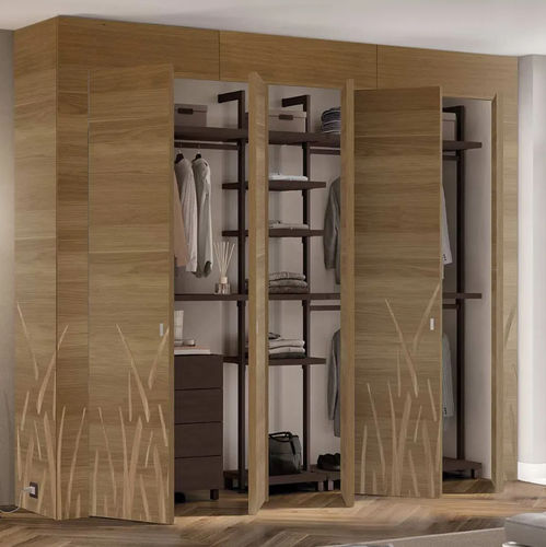 Moderner Kleiderschrank - Intalya  - Bertolotto Porte - Eiche / mit Schwingtür