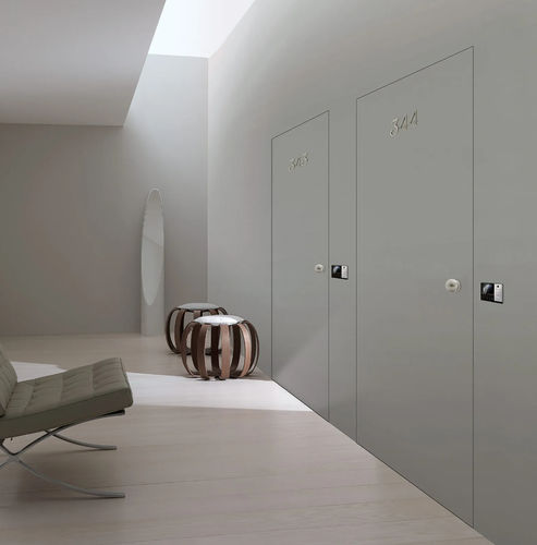 Tür für Innenbereich - BIWALL30 CL Primer - Bertolotto Porte - Laminat / einflügelig / modern
