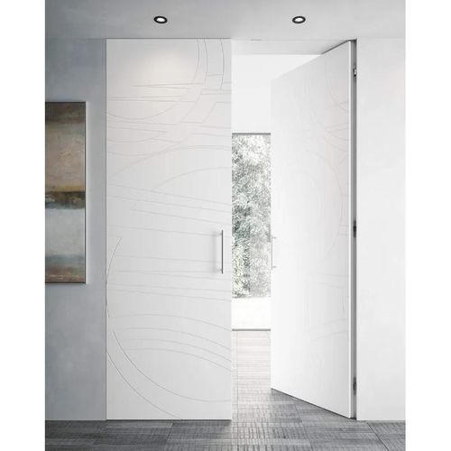 Tür für Innenbereich - VEGA INDIVIDUAL - Bertolotto Porte - Hartglas / Flügeltüren / Glas