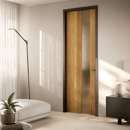 Tür für Innenbereich - CLV - Bertolotto Porte - Glas / Holz / Aluminium