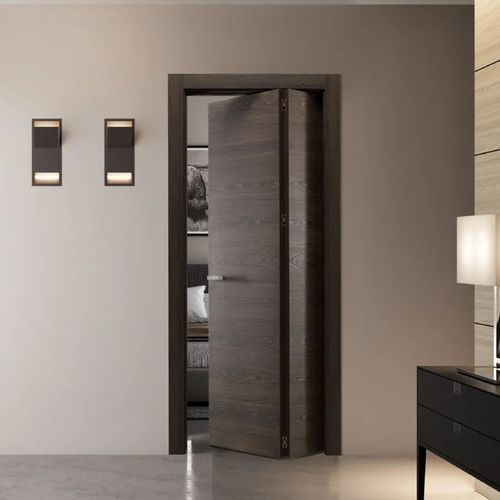 Tür für Innenbereich - MATERIK 111M - Bertolotto Porte - melaminbeschichtet / faltbar / modern