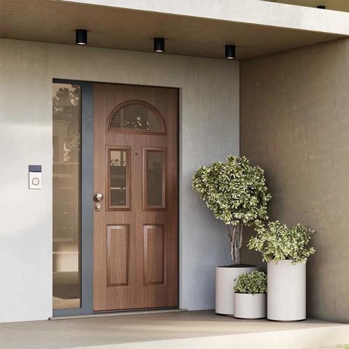 Eingangstür - REGULAR BELLATRIX/K - Bertolotto Porte - Aluminium / einflügelig / modern