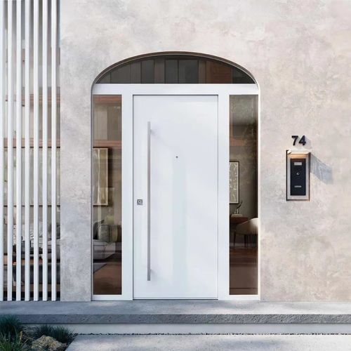 Eingangstür - REGULAR - Bertolotto Porte - Aluminium / Kunststoff / PVC