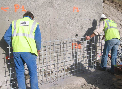 Modularer Gabione - PANOGRIL® HABILLAGE - Vivalp - Schutz / galvanisiertem Stahl