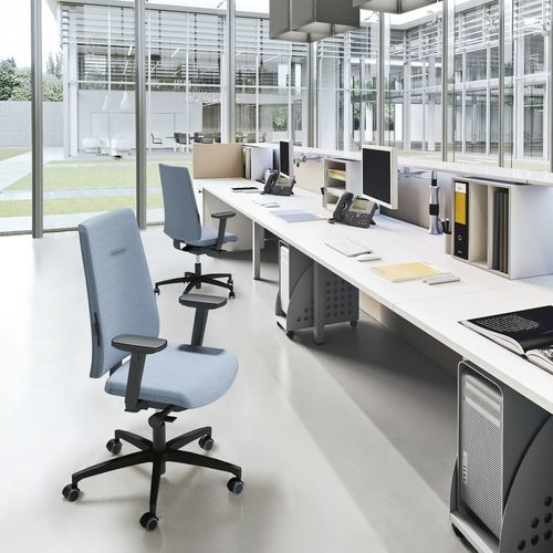 Design-Chefsessel - ZERO7 ELEGANT - Aresline - Leder / mit Kopfstütze / schrägstellbar