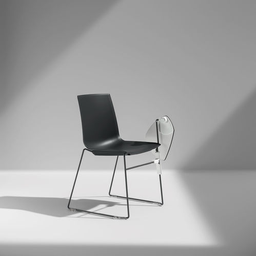 Moderner Stuhl - AIRA EDUCATIONAL - Aresline - für den Innenraum / Satin / Buche