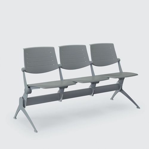 Stahl-Traversenbank - ZERO9 CONTRACT - Aresline - Nylon / Polypropylen / Buche