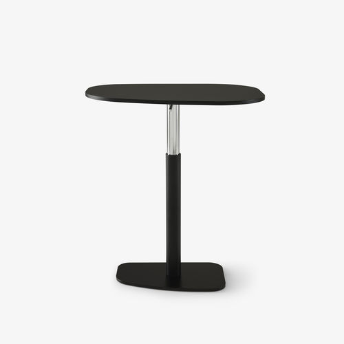 Moderner Stehtisch - Piazza  - Ligne Roset France - Glas / NTM Fenix® / Gestell aus lackiertem Stahl