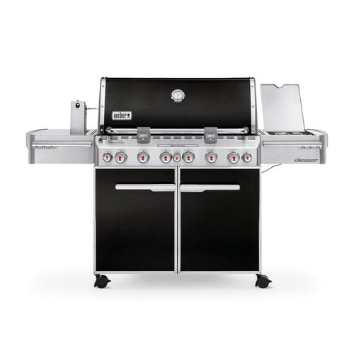 Gas-Gartengrill - SUMMIT® E-670 GBS® - Weber EUROPE - auf Rollen / Edelstahl