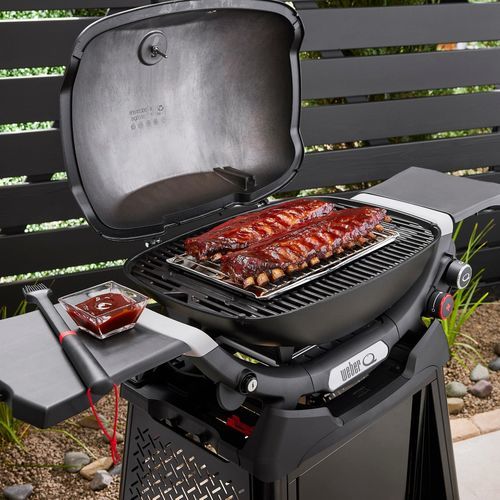 Gas-Gartengrill - Q 3200N+ - Weber EUROPE - auf Rollen / Edelstahl / mit Stauraum