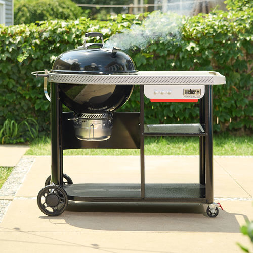 Holzkohle-Gartengrill - PERFORMER PREMIUM - Weber EUROPE - auf Rollen / Einbau / Tisch