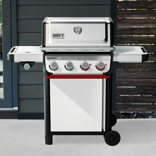 Gas-Gartengrill - SPIRIT&reg; S-435 - Weber EUROPE - auf Rollen / Tisch / Edelstahl