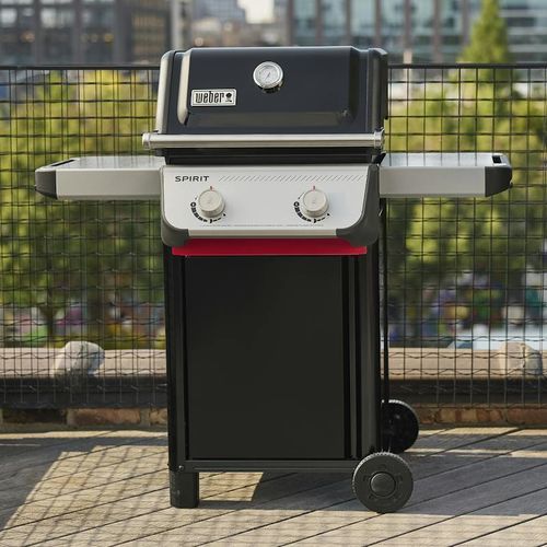 Gas-Gartengrill - SPIRIT&reg; E-210 - Weber EUROPE - auf Rollen / Metall / Edelstahl