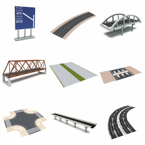 2D/3D Objektbibliothek - ROADS V2 - DOSCH DESIGN