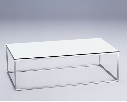 Moderner Couchtisch - H 14 - Hans Hansen Furniture - Glas / Massivholz / HPL