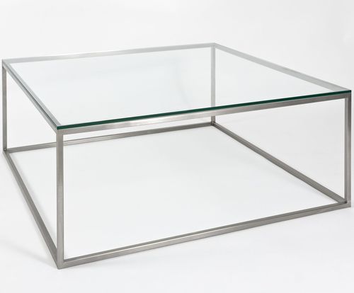 Moderner Couchtisch - H 15 - Hans Hansen Furniture - Glas / Massivholz / HPL