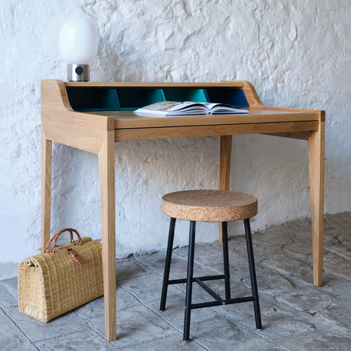 Sekretär / skandinavischer Stil - REMIX  - Hans Hansen Furniture - Eiche / MDF / mit integriertem Stauraum