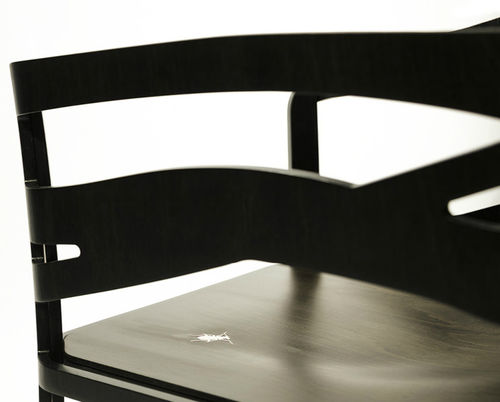 Sessel / originelles Design - THE HIDDENSHAKER - Ibride - Holz