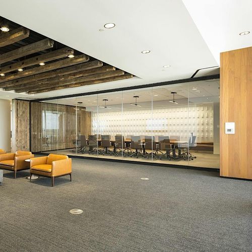 Schiebetrennwand - PrivaSEE - NanaWall - mit Glasfront / Aluminium / für professionellen Einsatz
