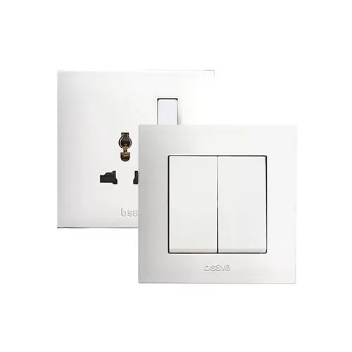 Druckschalter - BRITISH STANDARD - Ave - Einbau / doppelt / modern