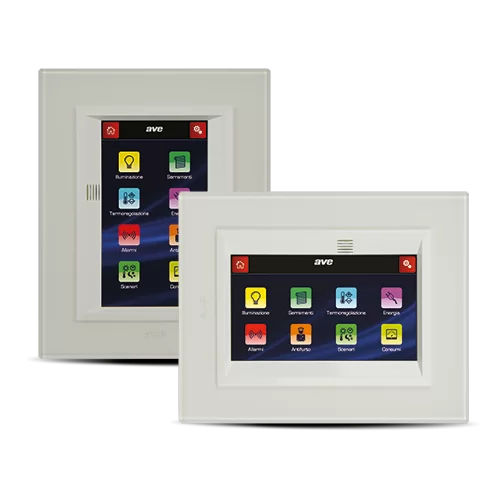Touchscreen für Hausautomationssystem - DOMINA Smart - Ave - wandmontiert / für den Innenraum / 4,3"