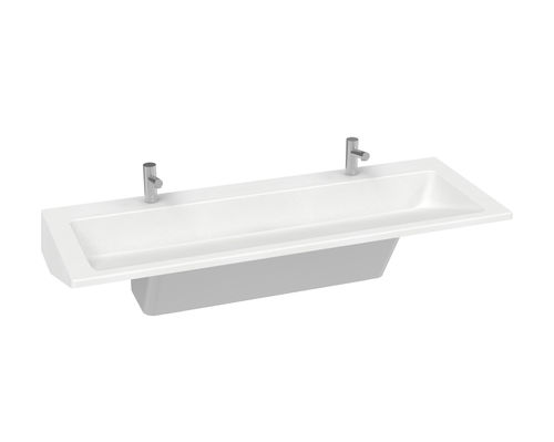 Wand-Waschbecken - LVRD2     - Bradley - Quarz / doppelt / rechteckig