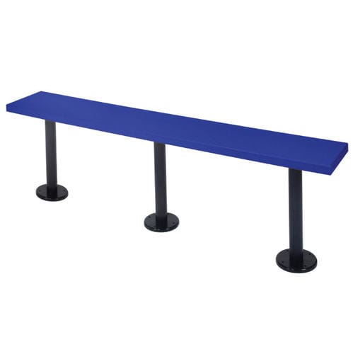 Moderne Bank für Umkleideraum - PEDESTAL - Bradley - Polyethylen / für Gewerbegebrauch
