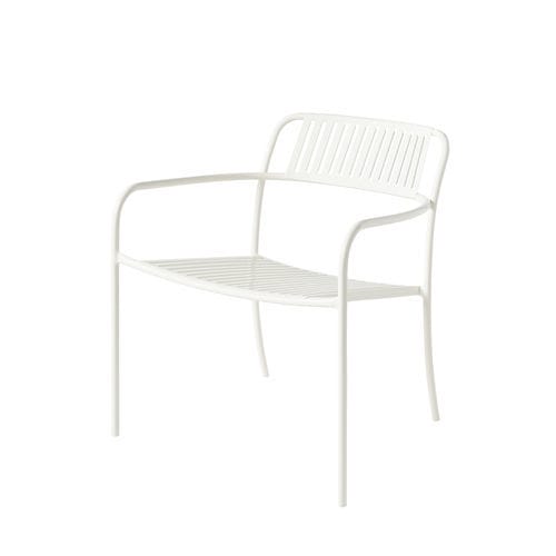 Design-Sessel - Lames Patio - TOLIX - Stahl / stapelbar / weiß