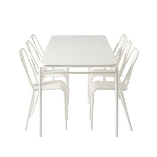 Design-Tisch - Monacale T37 - TOLIX - Stahl / aus lackiertem Stahl / Gestell aus Stahl