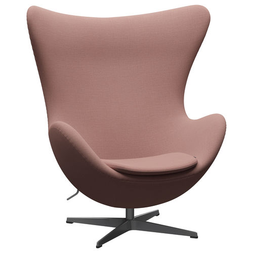 Sessel / skandinavisches Design - EGG - Lightyears - Stoff / Leder / Holz