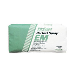 Innenputz - PROFORM® PERFECT SPRAY® EM TEXTURE - National Gypsum - für Decke / Gips / texturiert