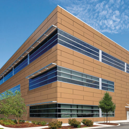 Verkleidungs-Verbundplatte - FORMAWALL® GRAPHIX SERIES™ HORIZONTAL - Centria Architectural Systems - für Fassadenverkleidung / Metall