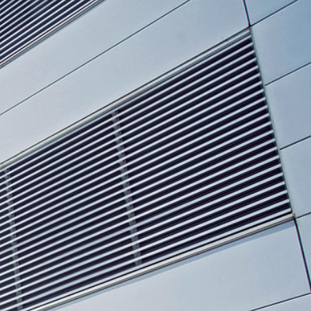 Metall-Lüftungsgitter - C/S LOUVERS - Centria Architectural Systems - linear / zur Außenaufstellung / für Fassaden