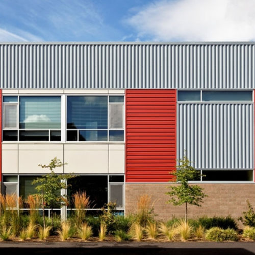 Paneel-Fassadenverkleidung - CONCEPT SERIES® : CS-660 - Centria Architectural Systems - galvanisiertem Stahl / profiliert